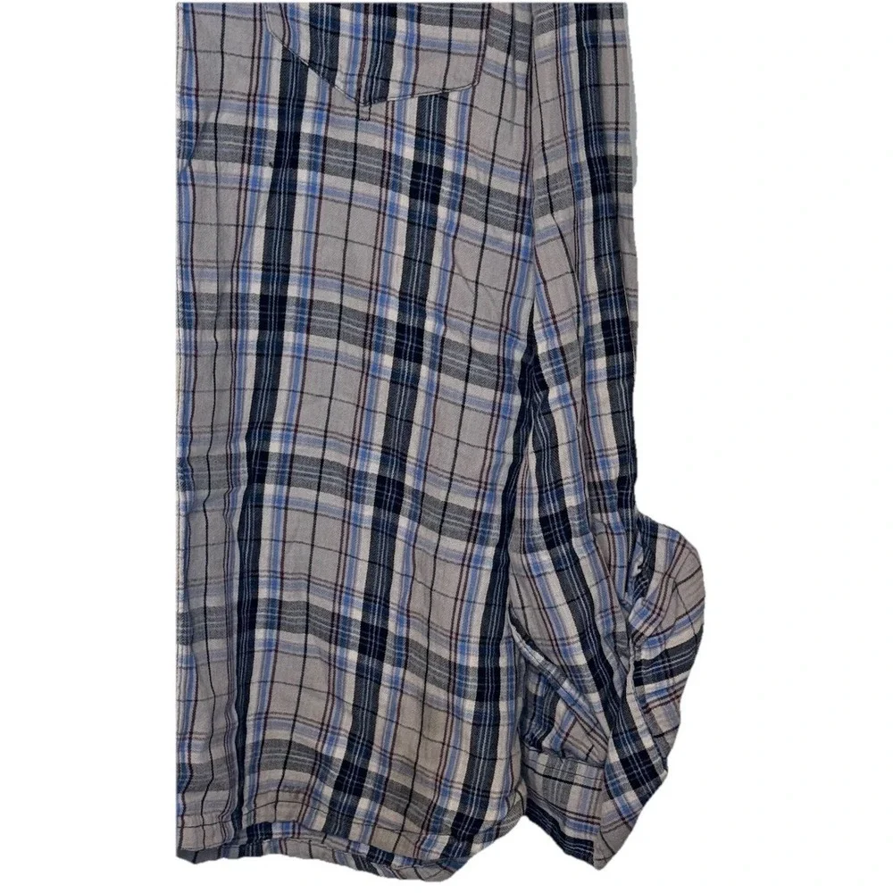 Levi's Mens Shirt Modern Plaid Flannel Long Sleeve Button Up Relaxed Cotton XL‎